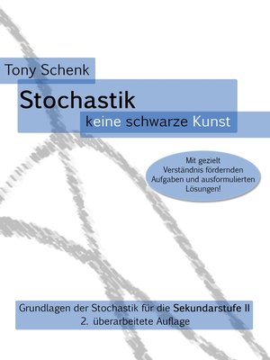 cover image of Stochastik--keine schwarze Kunst